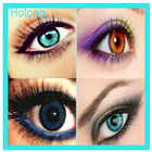 Colored contact lenses icon