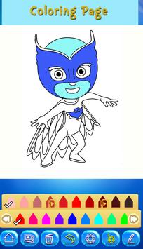 Pj Moonlight Coloring Pages Masks 2018 Apk Game Free