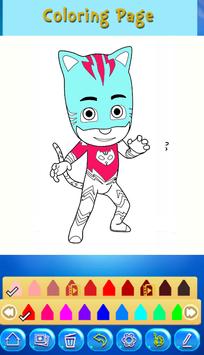 Pj Moonlight Coloring Pages Masks 2018 Apk Game Free