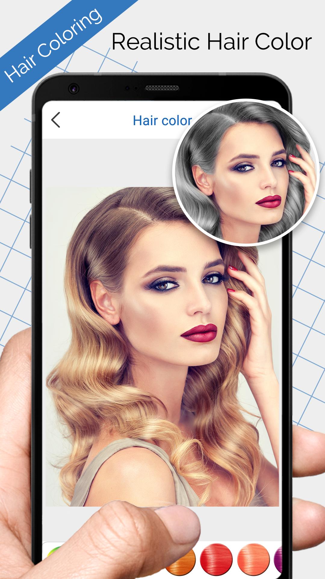 Android Icin Sac Boyama Yeniden Renklendirme Sac Rengi Apk Yi Indir