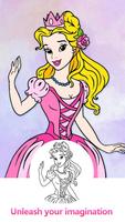 Prinzessin Coloring Fairyland Plakat