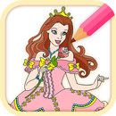 Princess Girls Juegos de Colorear APK