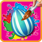 Easter Egg Paint color آئیکن