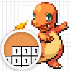 Color by Number - Pokemon Pixel Art Free