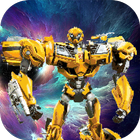 Sandbox Iron Superhero Transformer Color By Number icono