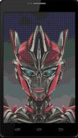 Sandbox Iron Superhero Transformer Color By Number captura de pantalla 1
