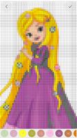 Princess Sandbox Coloring Book Color By Number Art screenshot 1