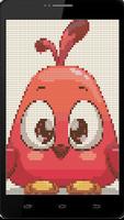 Emoji SandBox Color By Number Drawing Pixel Art poster