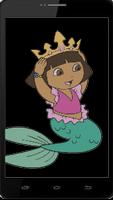 Mermaids Sandbox Paint By Number Drawing Book Page screenshot 1