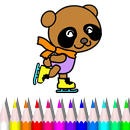 Cartoon Coloring Book Games APK