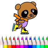 Cartoon Coloring Book Games