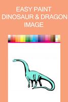 Dragon& Dinosaur Coloring Book اسکرین شاٹ 3