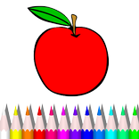 Fruit Coloring Book for Kids