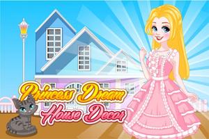 Princess Dream House Decor Affiche