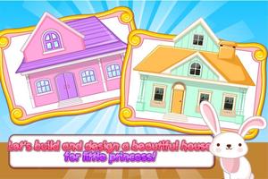 Princess Dream House Decor captura de pantalla 1