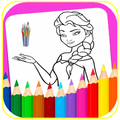 Coloring Princess for Fro zen