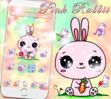 Colorful Cartoon Bunny Theme الملصق