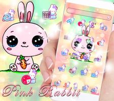 Colorful Cartoon Bunny Theme تصوير الشاشة 1