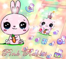 Colorful Cartoon Bunny Theme স্ক্রিনশট 2