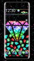 Colorful Neon  Diamond Gravity Theme captura de pantalla 2