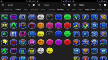 برنامه‌نما Colorful Icon Pack (Read Description) عکس از صفحه