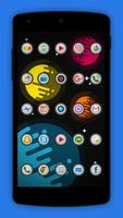 Colorful Planet Space Theme screenshot 1