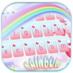 Amore arcobaleno tastiera tema
