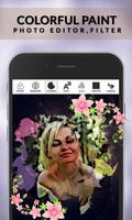 Colorful Paint Photo Editor, Filters постер