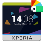 Colorful XPERIA theme icône