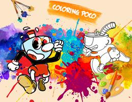 🎨 Cup Hero Coloring Page Game स्क्रीनशॉट 1