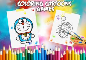 Poster 🎨 Superhero Nobita Coloring Doraemon Pages