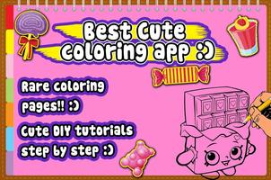 Kids Coloring book for Shopkin capture d'écran 2