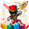 🎨 Superhero Coloring Power of Rangers Free APK