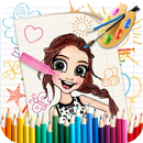 🎨 Coloring Soy Luna Page Game-APK