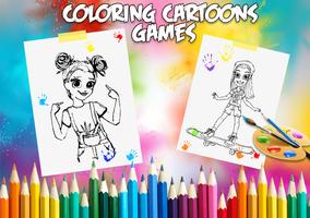 🎨 Coloring Soy Luna Page Game اسکرین شاٹ 1