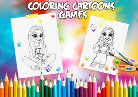 🎨 Coloring Soy Luna Page Game تصوير الشاشة 2
