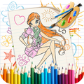 🎨 Coloring Winx Club Page Game