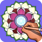 Mandala coloring 2018 ( version 2) icône