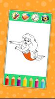 Coloring Book for Mermaids تصوير الشاشة 1