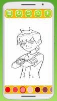 Ben 10 Coloring Pages 포스터