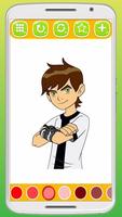 Ben 10 Coloring Pages 스크린샷 1