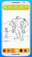 Ben 10 Coloring Pages 스크린샷 2