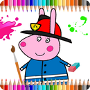 Coloring Book For Kids: Pepa Pig APK
