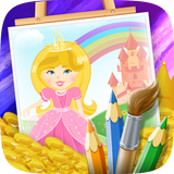 Fairy Tale Coloring Books أيقونة