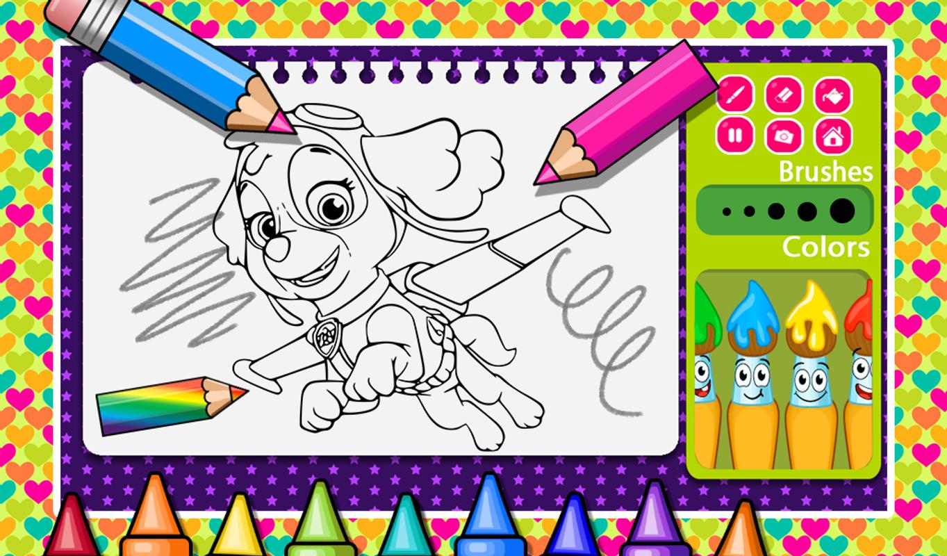 Paw Patrol Coloring pages : Puppy Coloring games APK تحميل - مجاني ... Paw Patrol Coloring pages : Puppy Coloring games APK تحميل - مجاني ...