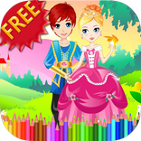 रंग पुस्तक राजकुमारी