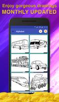 Vehicles Coloring Books स्क्रीनशॉट 1