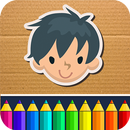 Painting game for little boys aplikacja