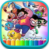 Coloring Book Cartoon 2017 APK