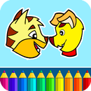 Cats & Dogs coloring game APK